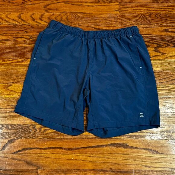 Free Fly Breeze Active Shorts. Legion Blue (Dark Teal). Size Large. - Picture 2 of 7